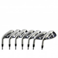 LADIES LEFT HAND AGXGOLF MAGNUM XS TOUR IRONS SET; 5, 6, 7, 8 & 9 IRONS + PITCHING WEDGE & SAND WEDGE PRO SERIES: BUILT in the USA! 